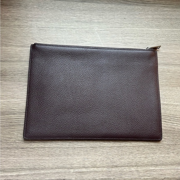 Dior Brown Leather Pouch 2022 - Picture 8 of 11